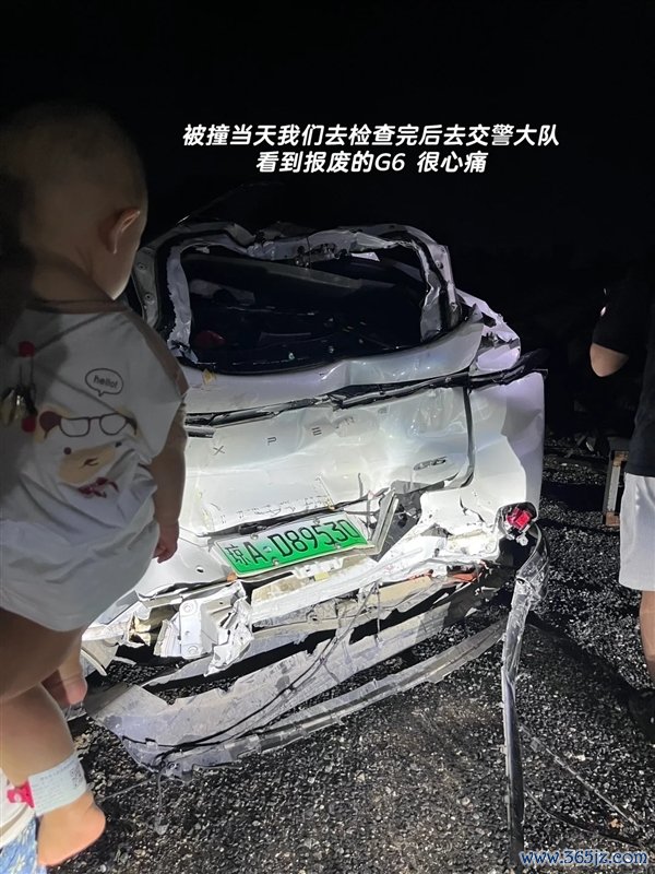 小鹏G6高速遭大货车追尾3东说念主死里逃生:回身提了P7+