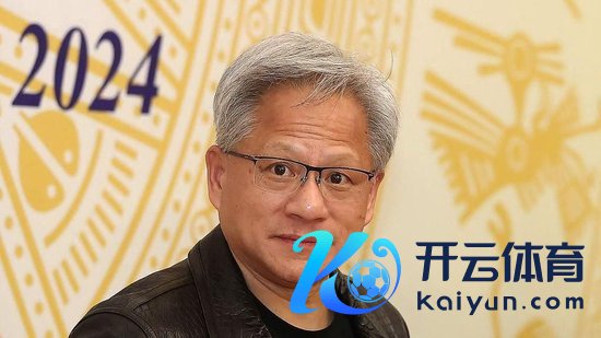 英伟达CEO黄仁勋。视觉中国&nbsp;图
